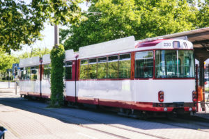 Straßenbahn in Freiburg im Breisgau - Freiburg Fotospot - Reiseblog Justmarius